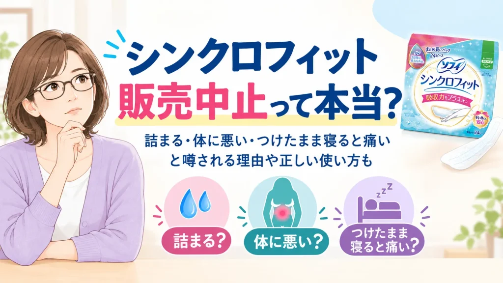 シンクロフィット販売中止？なぜ体に悪い・つけたまま寝ると痛いと噂されるか理由や正しい使い方も